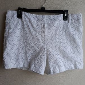 LOFT high-waisted bermuda shorts